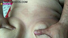 young bull fucks this fat latina milf wife early morning while cuck watches her big tits bounce