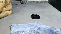 Bisexual Chubby Wife Shares Plump Lover's Cock with Cuckold Husband in MMF Lingerie Handjob