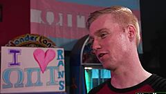 brittney kade pulls out her cock for intense guy sucking.