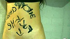 why's this submissive puta begging for more cum while her tight pussy takes monster cock fisting rough doggystyle?