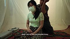 we cant stop fucking rough even on vacation amateur asian couple