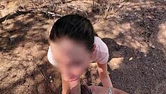 a stranger catches me in the forest and fucks me senseless hard