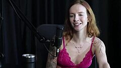 debora esteves delays cum prefers licking in roleplay on sheer red lingerie