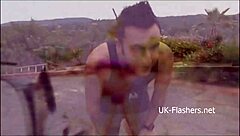 wanna see busty blonde's bikini carwash become public lesbian fuck?