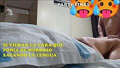 Hidden cam catches boss fucking wife while husband watches the final part