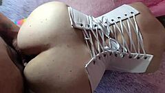 maduro jefe alquila puta esposa latina curvy para anal profundo y doble penetracion brutal