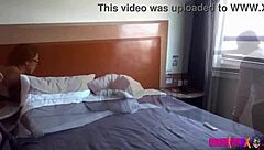 backstage with a big ass venezuelan escort sucking cock and taking cumshots