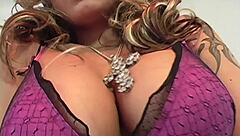 Liliane Tiger takes on gangbang with double penetration cumshots and ass to mouth