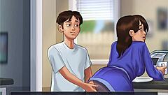 damn summertime saga debbie 11 español got that big ass bouncing on monster cock 🍑🍆💦