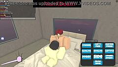 She was sucking me so good until that admin ruined everything on Roblox
