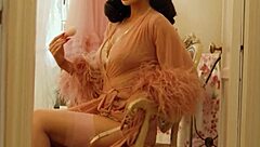 bryona hot big ass milf poses sexy in stockings lingerie