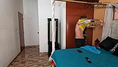 roommate catches me naked pics then facefucks my big tits and ass till cumshot