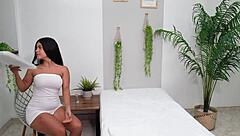 A NEW CLIENT TURNS ME ON SO I GIVE HIS MASSAGE A HAPPY ENDING - CAMILA HENAO