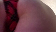 Elza Kom's panty fetish reveals beautiful pussy sniffing lingerie temptation up close