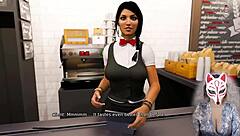 Anna's big-titted milf skirt tease hides naughty secrets ep 2