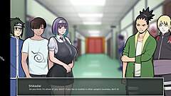 KONOHA MILFS SUCK BIG TITS TEACHER DICK UNTIL CUMSHOT PARODY HENTAI BLOWJOB
