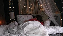 my busty girlfriend gets dirty on skype flashing natural tits