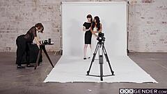 hey natalie mars and khloe kay, wanna fuck photographer adriana chechik's tight holes?