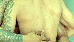 in the maloca the lover pounds her ass while hubby watches every thrust