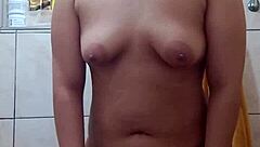 Pov I catch her secret for that smooth Brazilian pussy cream trick