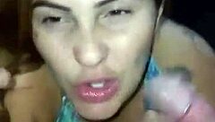 No morning kisses here just wake him with sloppy cock sucking delight