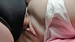 Slide your cock deep from behind into this shaved fuck doll's tight pussy and ass