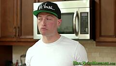 hot asian masseuse gets her face drenched in messy jizz after nuru cock massage 💦😈