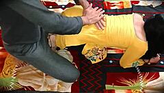 Punjabi mommy's big ass bent over ranch doggystyle for naughty country fucking