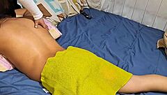 my neighbor gives hot massage then rides my cock shaking ass