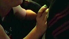 Amber welcomes rookie cameraman into her warm wet mouth