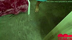 Nicole Rey Gives Stepbro Handjob with Big Tits Bent Over and Riding