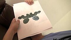 horny patient gets sloppy deepthroat cock sucking from busty nurse till orgasm!