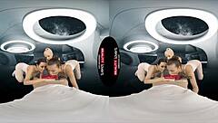 four hot czech babes in stockings ride cocks in this wild outer space foursome orgy 🚀💦