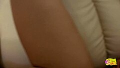 Blonde Lesbian Licks Skinny Friend's Tight Cunt Outdoors