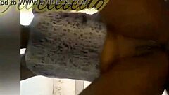 BIG BLACK COCK bangs FAT PRETA ASS in bathroom p� homemade