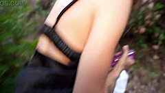 public pov anal creampie with stranger doggystyle in park 🍑💦