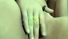 😍 cute brazilian latina stuffs black dildo deep in her tight ass on bed to squirt hard💦