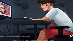 SummerTimeSaga Mature Jerks Off Huge Teen Cock E1 51