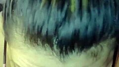 Daddy's Little Latina Flashes Tits Then Squirts on Cock in Homemade Ride