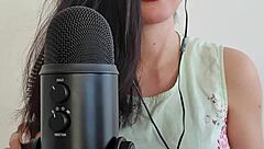 brushing my long hair then shoving it deep in my pussy asmr