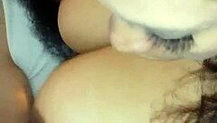 Hey cuck watch your latina milf wife train with big ass tits bouncing on old cock