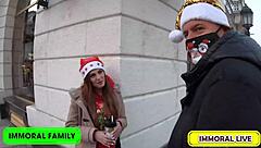 Wow mina von d ditches bf for muscular holiday fuck ass licking in budapest!