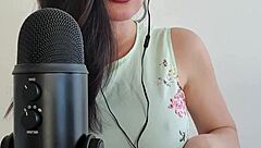 brushing my long hair then shoving it deep in my pussy asmr