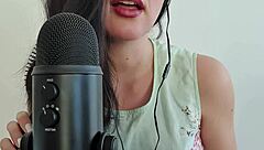 brushing my long hair then shoving it deep in my pussy asmr