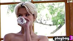 perfect big tits blonde teen model masha chi strips after training petite gerda next