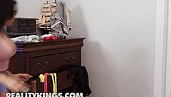 serena santos and charlotte lavish's sloppy ebony lesbian romp