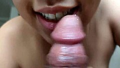 SUCK THAT DILDO DEEP BEFORE THIS THREESOME STARTS!