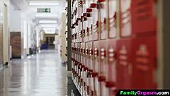 familyorgasm boys sneak fucks with innocent glasses teen redhead blonde students classroom cheating orgy