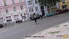 Tourist Takes Cash For Playful Fingering And Quick Fuck At Stranger's Spot