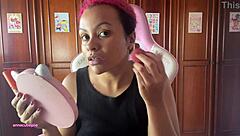 grwm mitsuri cosplay prep but this gassy bbw farts loud in skirt n makeup 💨🍑😂